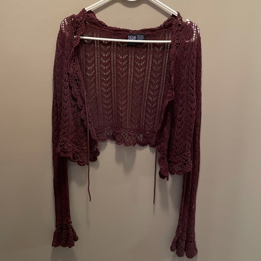 crochet sweater